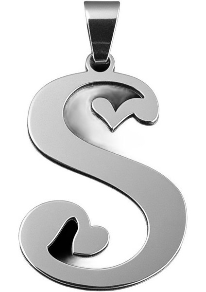 925 Ayar gümüş kolye Harf S SM6207 fiyatları