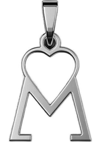 925 Ayar gümüş kolye Harf M SM6121 fiyatları