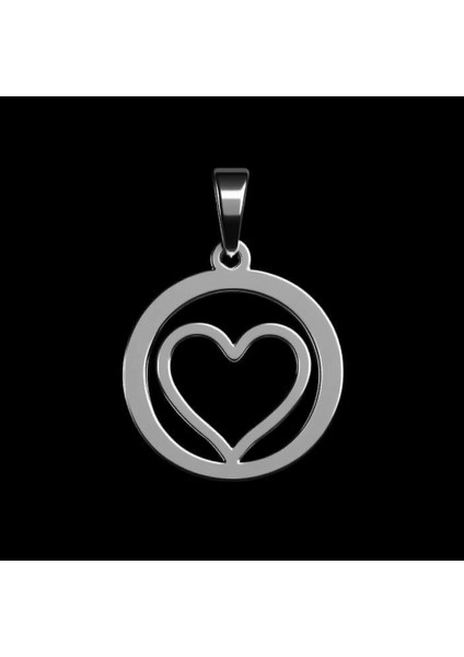 925 Ayar gümüş kolye Harf O SM6150