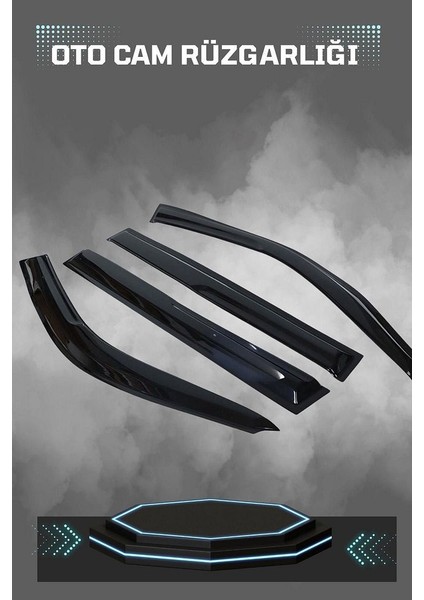 Citroen C4 2012 Cam Rüzgarlığı 4lü Takım fiyatları