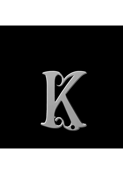 925 Ayar gümüş kolye Harf K SM6099