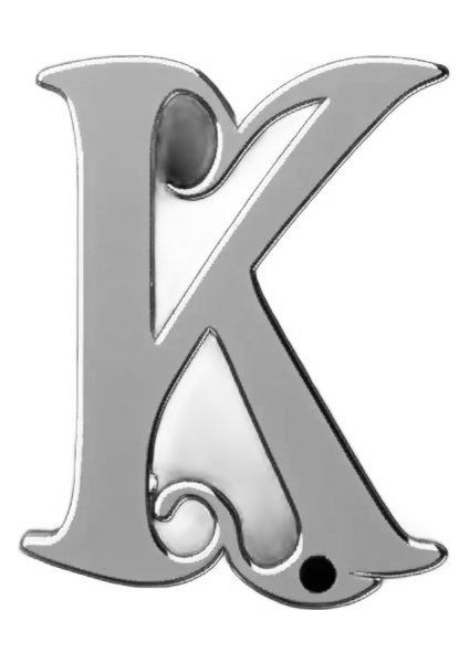 925 Ayar gümüş kolye Harf K SM6099 fiyatları