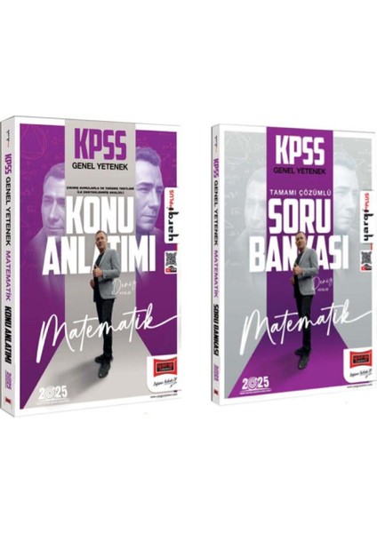 2025 KPSS Genel Yetenek Matematik Konu Anlatımı ve Yargı Yayınları 2025 KPSS Genel Yetenek Matematik Tamamı Çözümlü Soru Bankası