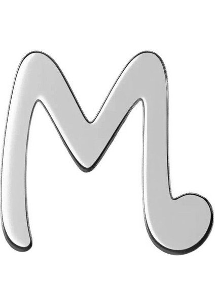 925 Ayar gümüş kolye Harf M SM6132 fiyatları