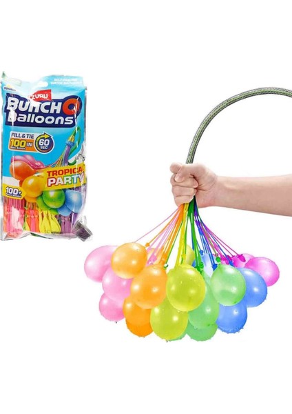 Bunch O Balloons Renkli Su Balonu 100’LÜ
