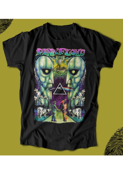 'pink Floyd - Best Of Album Covers‘ Baskılı 'regular-Fit' Unisex Tişört