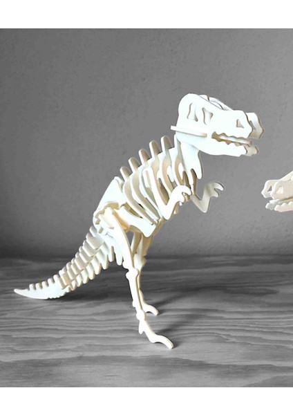 Zeka Eğitim Eğlence 3D Dinozor Arkeolojik Yapboz 25X16 Siyah modelleri