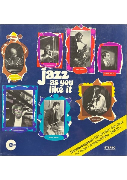 Jazz As You Like It Lp Plak