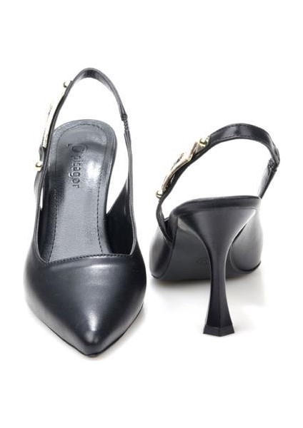 PS-32620 8,5 cm Topuklu Kadın Stiletto Ayakkabı