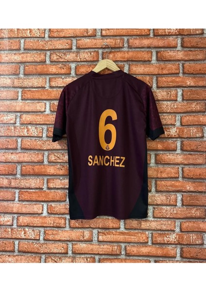 Gâlatâsarâ.y 2025/26 Yeni Sezon 5 Yıldızlı Davidson Sanchez Deplasman Forması -Sm