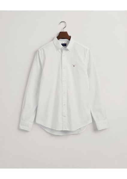 Slim Fit Keten Gömlek
