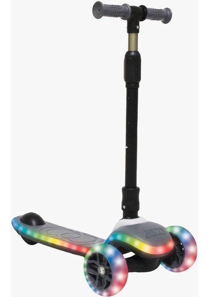 Lumıx Yanları Işıklı Katlanabilir Çocuk Scooter