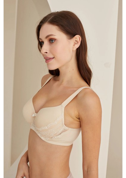 3687 Dantelli Battal Sütyen