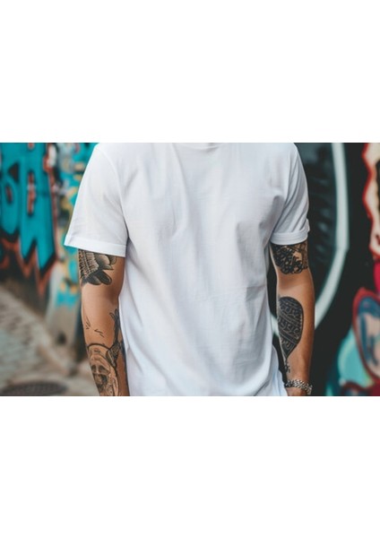 Cappıe Günlük Basic Supreme Regular Fit Penye T-Shirt Beyaz