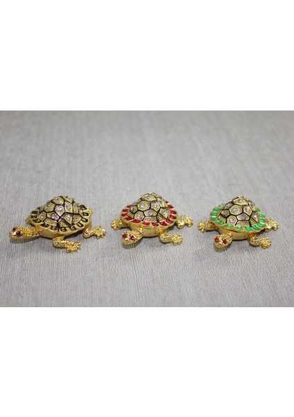 Swaroski Minik Kaplumbağa Figürü