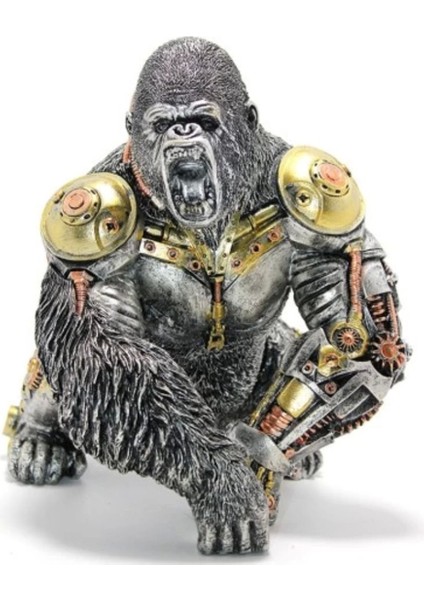 Steampunk King Kong Figürü