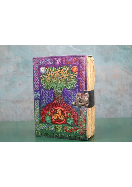 Hayat Ağacı Deri Defter