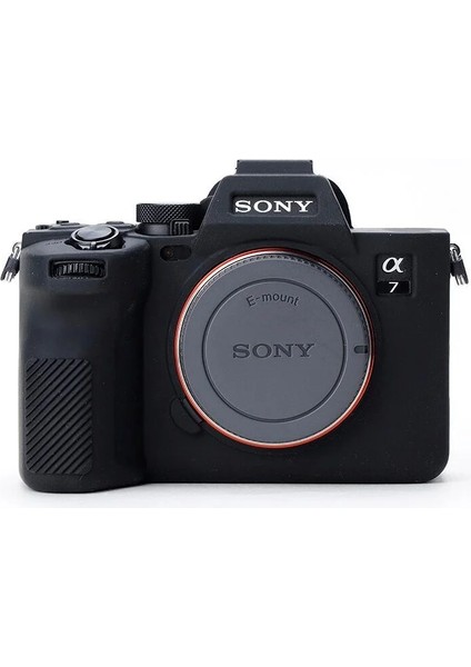 A7R V Silikon Koruma Kılıfı - Siyah