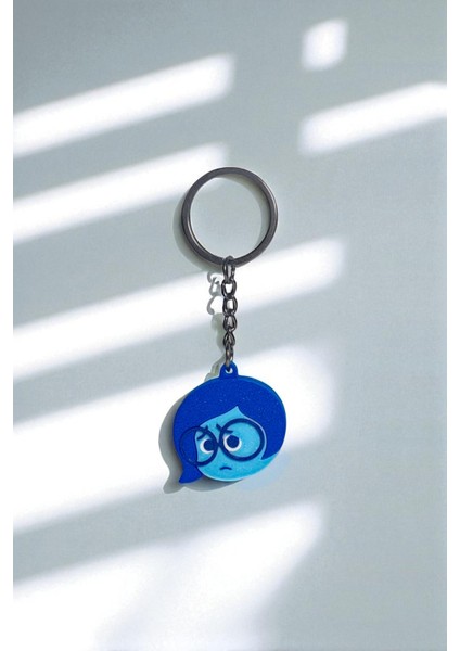 Ters Yüz (Inside Out) Üzüntü Anahtarlık