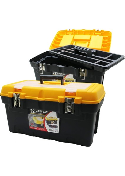 22LİK Mettalock Series Metal Kilitli Takım Çantası 57CM (5047)