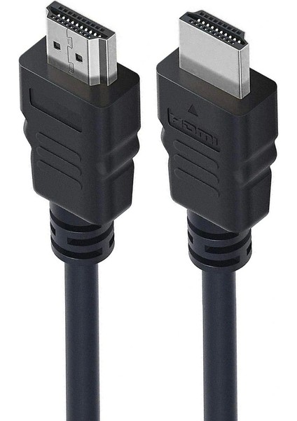 Oem Plastik Düz Siyah 1.5 Metre HDMI Kablo (Refresh) (5047)