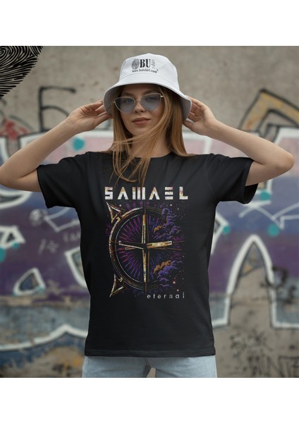 'samael - Eternal‘ Baskılı 'regular-Fit' Unisex Tişört