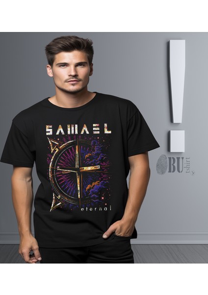 'samael - Eternal‘ Baskılı 'regular-Fit' Unisex Tişört