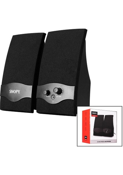Snopy Sn-84 Usb 2.0 Multimedya 1+1 Hoparlör Speakaer Set 4w (5047)