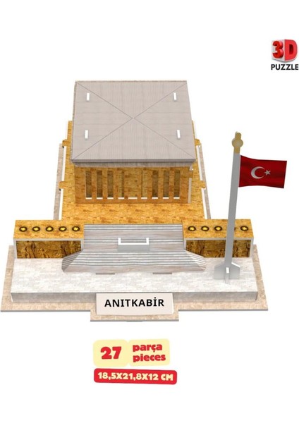 Anıtkabir - 3D Puzzle