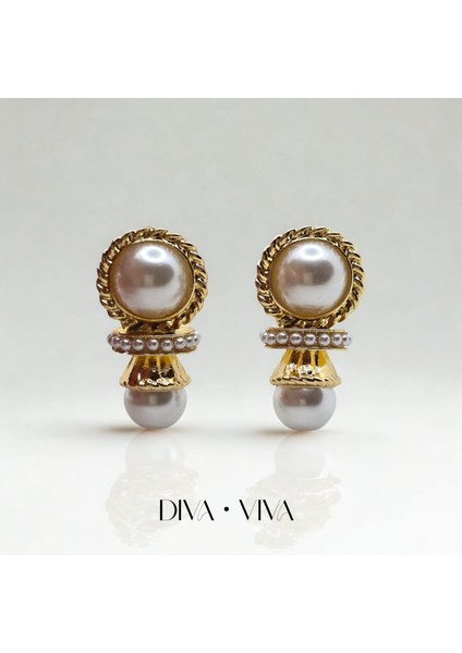 - Élise Pearl Vintage Kadın Küpe fiyatları