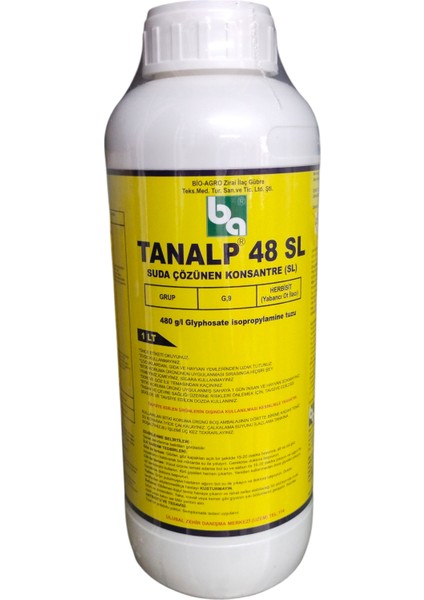 Tanalp 48 Sl 1lt Yabancı Ot Ilacı (Yeşilkurutan)