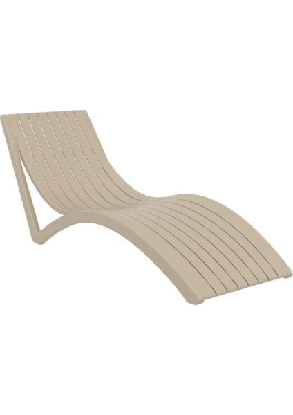 TRK-087 Siesta Minderli Yastıklı Lüks Ergonomik Slim Şezlong