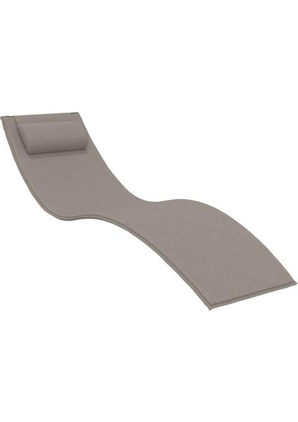 TRK-087 Siesta Minderli Yastıklı Lüks Ergonomik Slim Şezlong