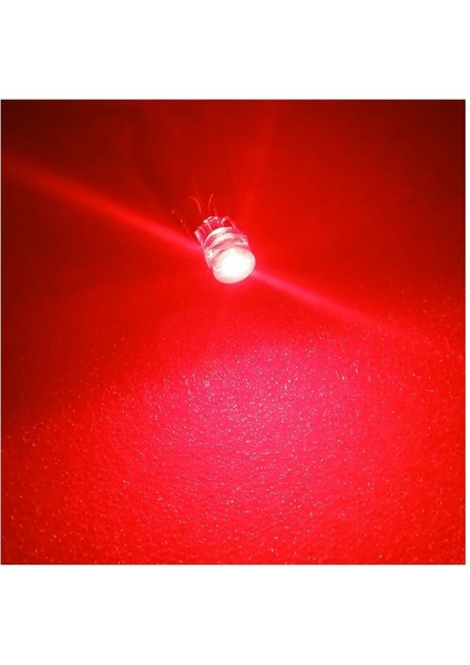 T10 LED Red T10 LED Dipsiz Ampul Profosyonel Copılot Seri Kırmızı