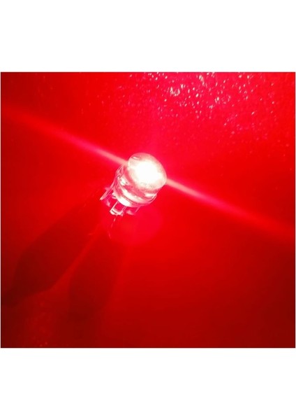 T10 LED Red T10 LED Dipsiz Ampul Profosyonel Copılot Seri Kırmızı