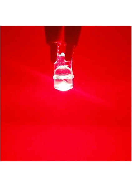 T10 LED Red T10 LED Dipsiz Ampul Profosyonel Copılot Seri Kırmızı