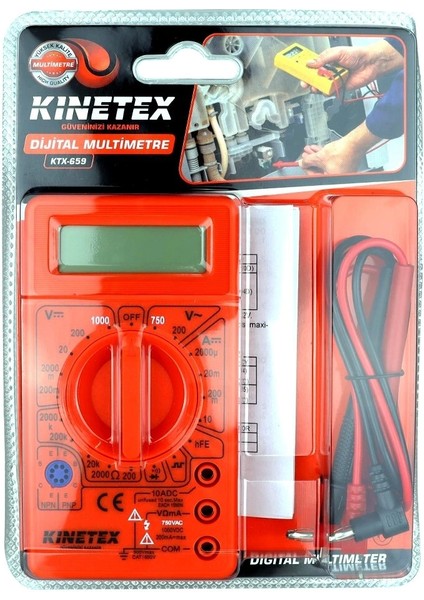 Dijital Multimetre KTX-659 (5047)