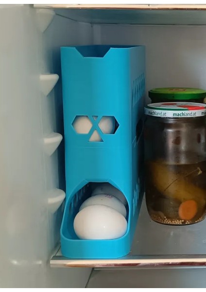 Yumurta Saklama Organizeri Dolap Içi ve Masaüstü Için Uygundur.