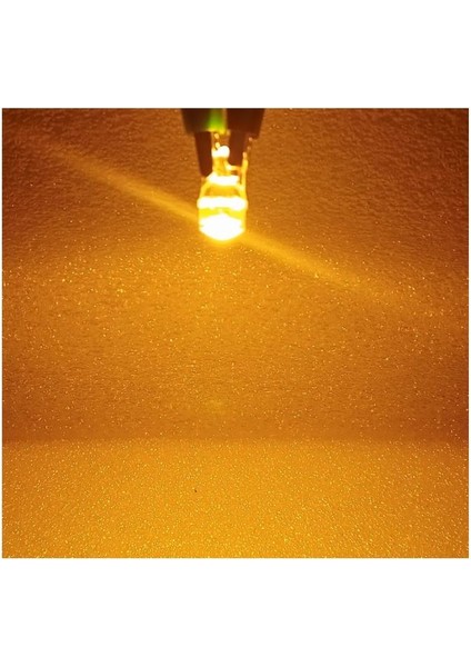 T10 LED Yellow T10 LED Dipsiz Ampul Profosyonel Copılot Seri Sarı