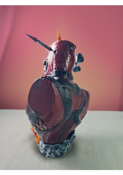 3D Deadpool/ Marvel Comıcs/ Deadpool Figür Büst/ Fanart -15CM fırsatları