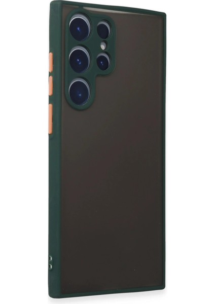 Samsung Galaxy S22 Ultra Kılıf Montreal Silikon Kapak - Yeşil fiyatları