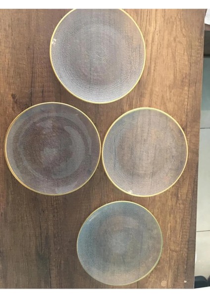 6 Parça Şık ve Dekoratif Çerezlik,sunumluk,pasta Tabağı