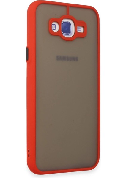Samsung Galaxy J7 Kılıf Montreal Silikon Kapak - Kırmızı fiyatları