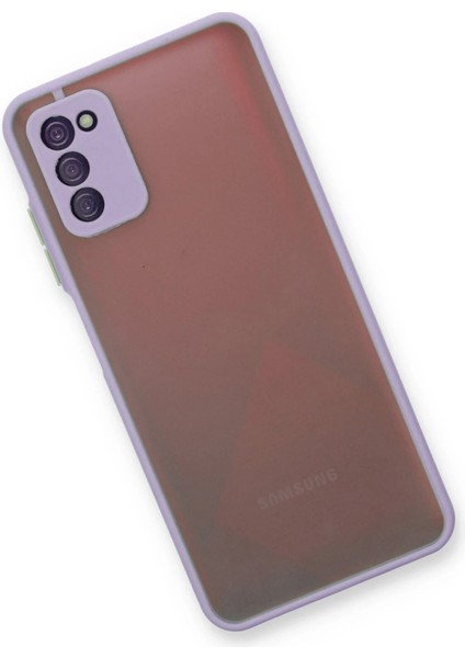 Samsung Galaxy A03S Kılıf Montreal Silikon Kapak - Mor modelleri