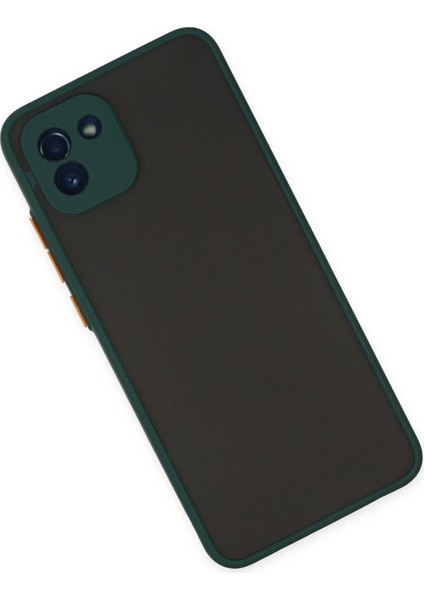 Samsung Galaxy A03 Kılıf Montreal Silikon Kapak - Yeşil modelleri