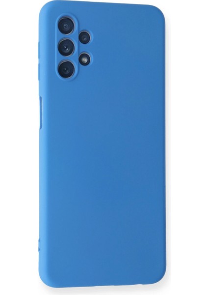 Samsung Galaxy A52 Kılıf Nano Içi Kadife Silikon - Mavi fiyatları
