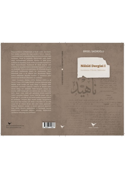 Nahid Dergisi I: Inceleme, Fihrist, Metinler - Birsel Sağıroğlu - Günce Yayınları fiyatları