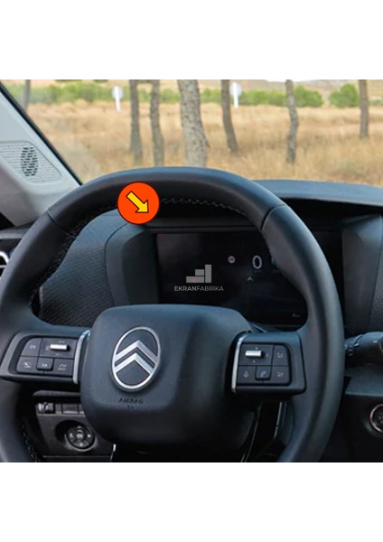 Citroen C4 5'' Gösterge Ekran Koruyucu 9h+