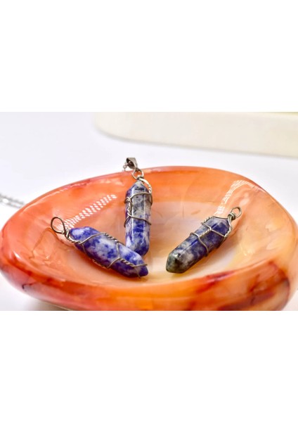 Sodalit Taşı Kolye