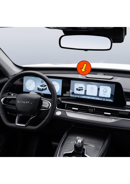 Chery Tiggo 7 Pro Max Tek Parça Ekran Koruyucu 9h+